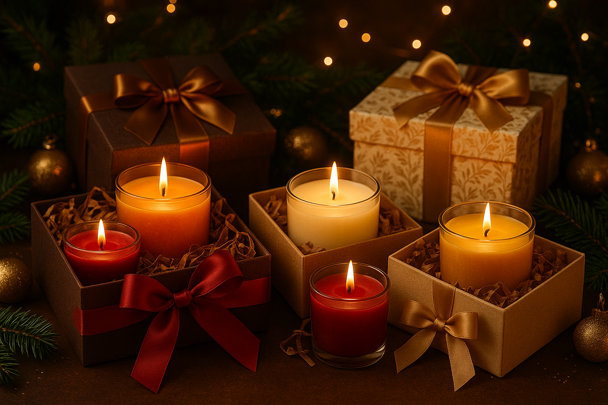 Gifting That Glows: Festive Candle Hampers by Navrang