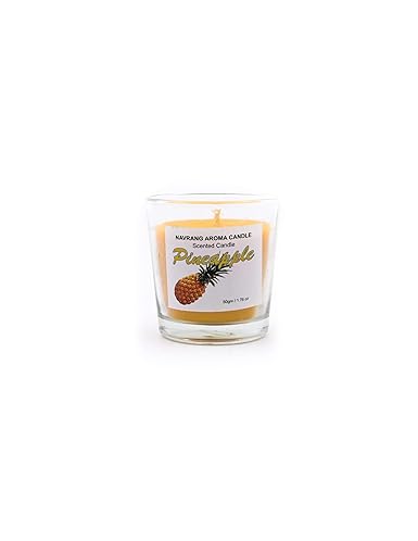 Pack of 3 Votive Glass Scented Candle - Lasts Upto 48 Hours