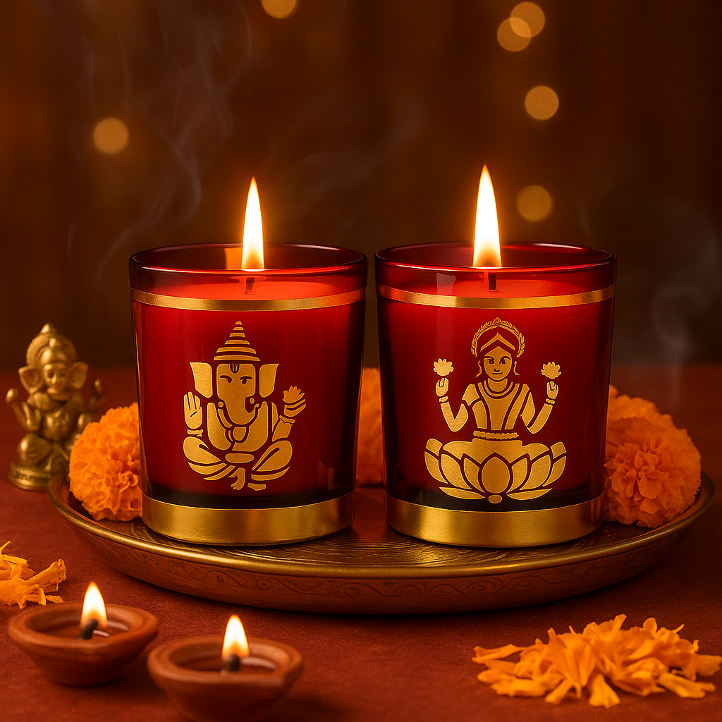 Dhan Laxmi Divine Candle Diwali Gift Box