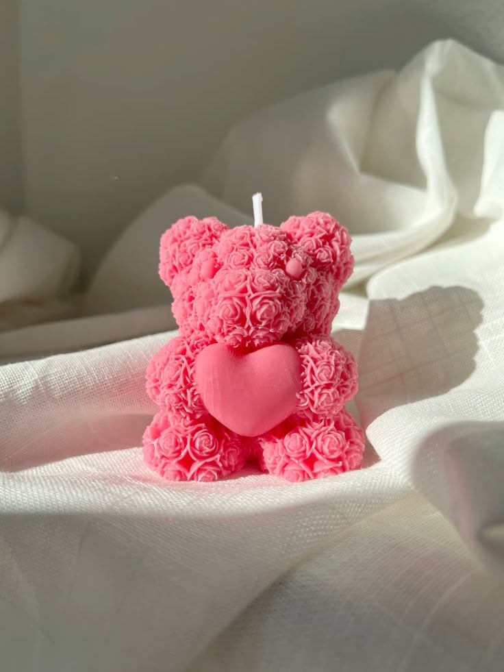 Teddy Candle