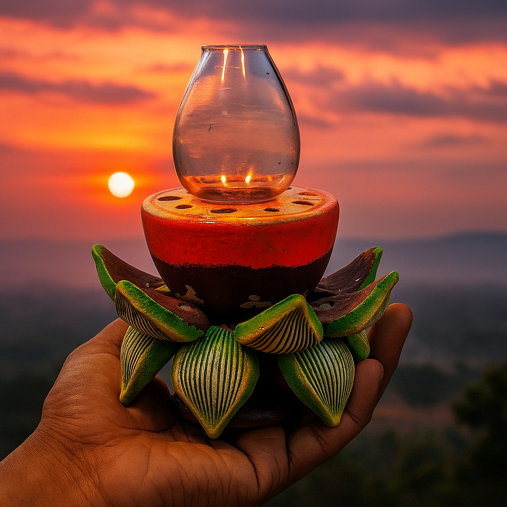 Decorative Lamp Diffuser with Fragrance Oil