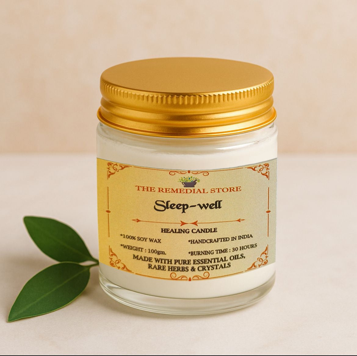 Come To Me Healing Candle – 100% Soy Wax, 100g – Made with Essential Oils, Herbs & Crystals