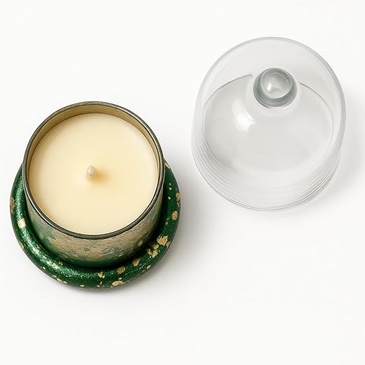 Bell Jar Candle – Antique | 200g SOYA Wax | Woodspice Fragrance | 42-Hour Burn