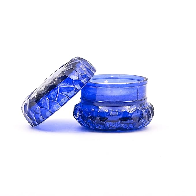 Diamond Cut Scented Candle with Lid || 100% Pure Soy Wax
