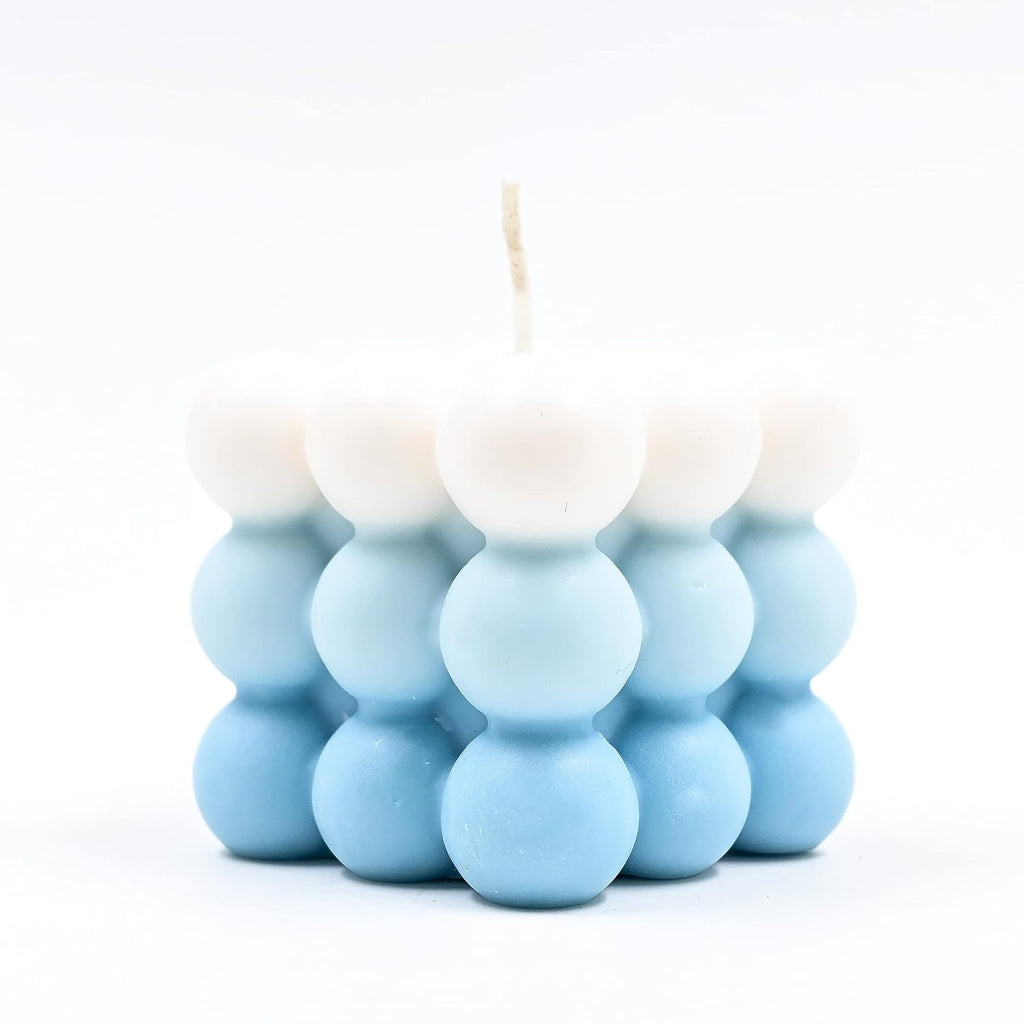 Bubble Candle | Scented Candles | Cube Candle | Paraffin Wax Candle | 6x6 cm