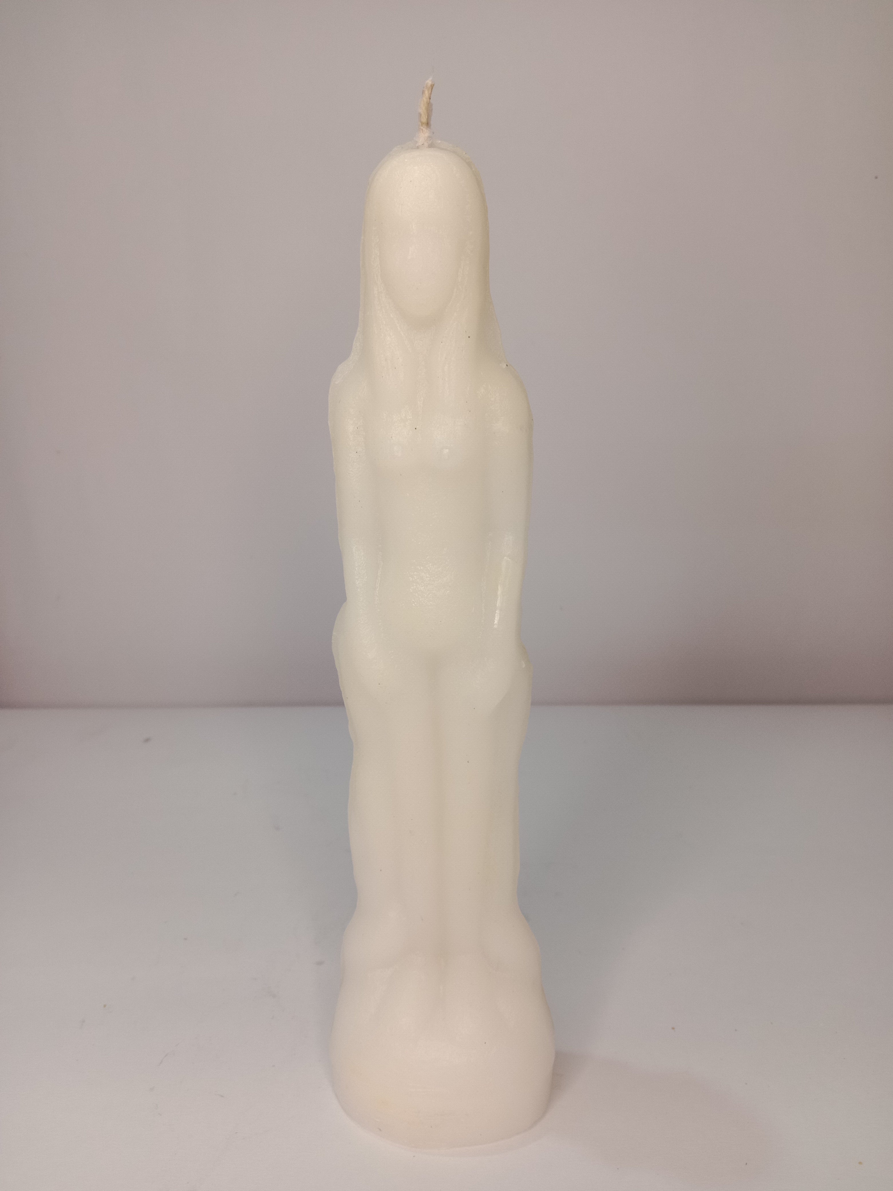 Handcrafted Green Female Figure Candle | Artistic Body Sculpture | Navrang Aroma Candles