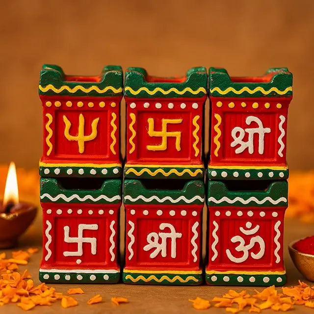 Tulsi Diya for Home Diwali Decoration Items Puja