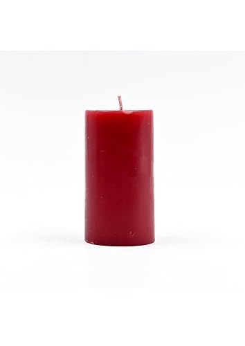 Black Scented Pilar Candle - Refreshing & Fragrance Candles for Home Décor