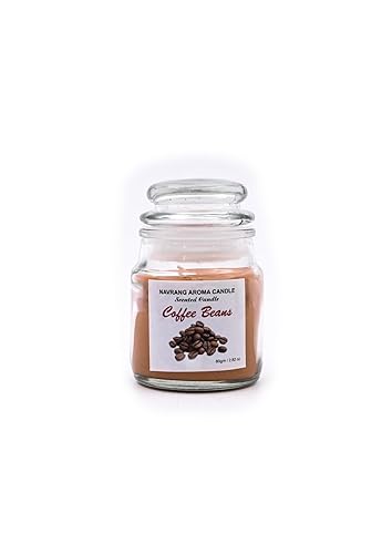 Coffee Beans Scented Yankee Jar Candle - Lasts Upto 48 Hours - THE REMEDIAL STORE
