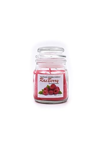 Rasberry Scented Yankee Jar Candle - Lasts Upto 48 Hours - THE REMEDIAL STORE
