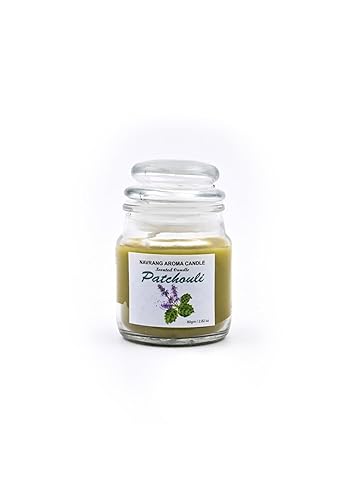 Patchouli Scented Yankee Jar Candle - Lasts Upto 48 Hours - THE REMEDIAL STORE