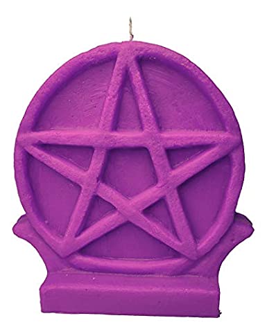 Purple Pentacle Candle - 400 gm | Aromatherapy Scented Candle | The Remedial Store